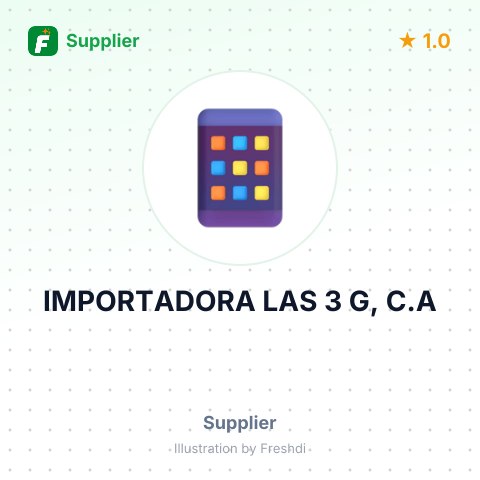 IMPORTADORA LAS 3 G, C.A – summary card, no photo uploaded yet