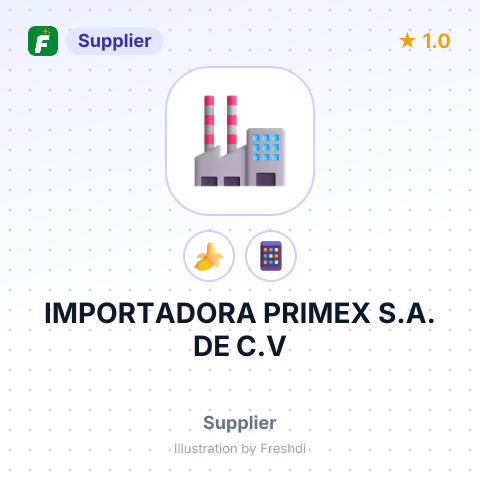 IMPORTADORA PRIMEX S.A. DE C.V – summary card, no photo uploaded yet