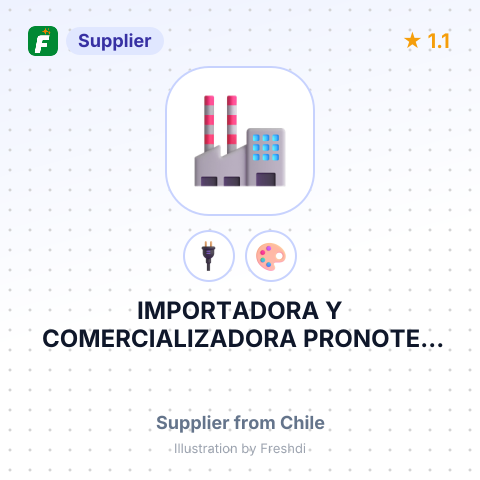 IMPORTADORA Y COMERCIALIZADORA PRONOTEC LIMITADA – summary card, no photo uploaded yet