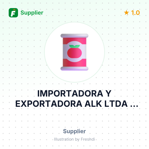 IMPORTADORA Y EXPORTADORA ALK LTDA – summary card, no photo uploaded yet