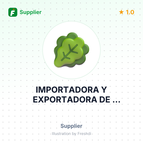 IMPORTADORA Y EXPORTADORA DE PRODUCTOS, S.A – summary card, no photo uploaded yet