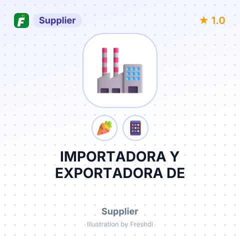 IMPORTADORA Y EXPORTADORA DE – summary card, no photo uploaded yet
