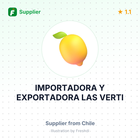 IMPORTADORA Y EXPORTADORA LAS VERTI – summary card, no photo uploaded yet