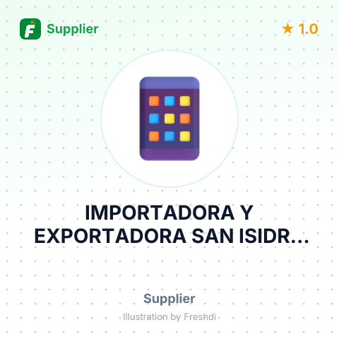 IMPORTADORA Y EXPORTADORA SAN ISIDRO S.A – summary card, no photo uploaded yet