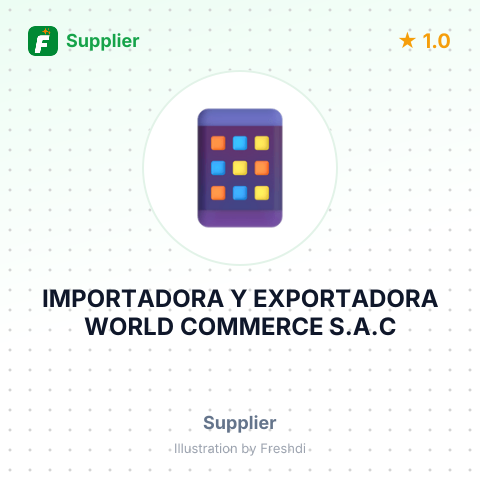 IMPORTADORA Y EXPORTADORA WORLD COMMERCE S.A.C – summary card, no photo uploaded yet