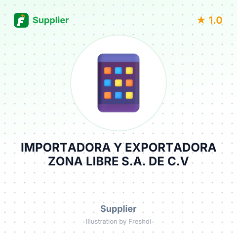 IMPORTADORA Y EXPORTADORA ZONA LIBRE S.A. DE C.V – summary card, no photo uploaded yet