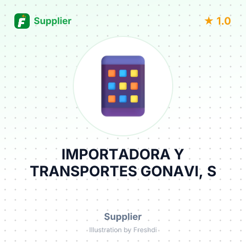IMPORTADORA Y TRANSPORTES GONAVI, S – summary card, no photo uploaded yet