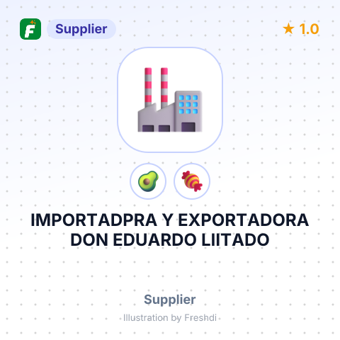 IMPORTADPRA Y EXPORTADORA DON EDUARDO LIITADO – summary card, no photo uploaded yet