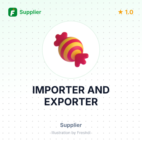 IMPORTER AND EXPORTER – summary card, no photo uploaded yet