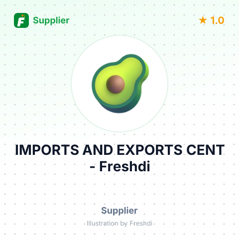 IMPORTS AND EXPORTS CENT – summary card, no photo uploaded yet