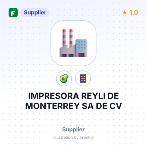 IMPRESORA REYLI DE MONTERREY SA DE CV – summary card, no photo uploaded yet