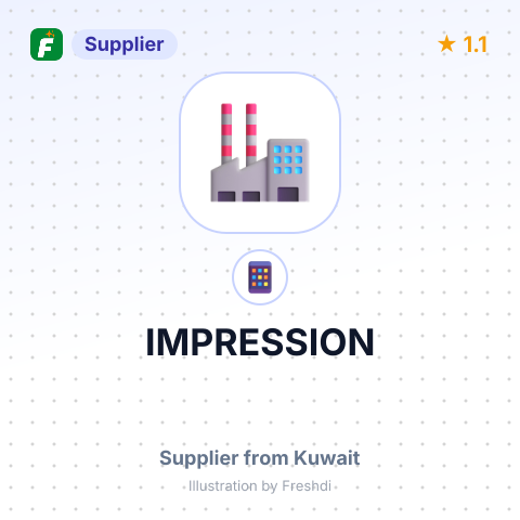 IMPRESSION – summary card, no photo uploaded yet