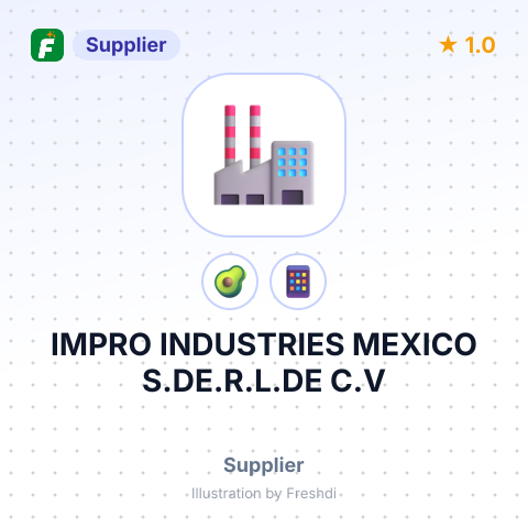 IMPRO INDUSTRIES MEXICO S.DE.R.L.DE C.V – summary card, no photo uploaded yet