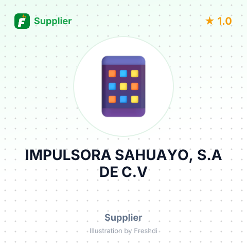 IMPULSORA SAHUAYO, S.A DE C.V – summary card, no photo uploaded yet