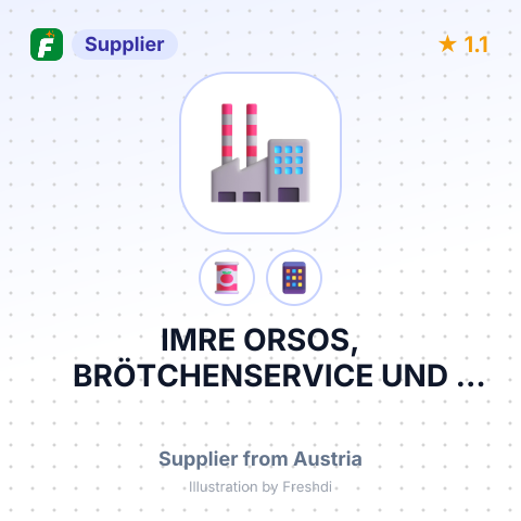 IMRE ORSOS, BRÖTCHENSERVICE UND PARTYSERVICE – summary card, no photo uploaded yet