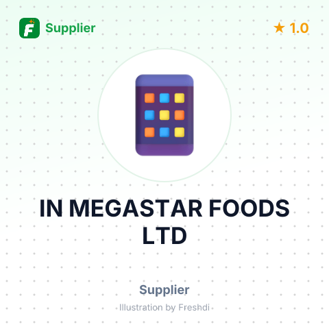IN MEGASTAR FOODS LTD – summary card, no photo uploaded yet