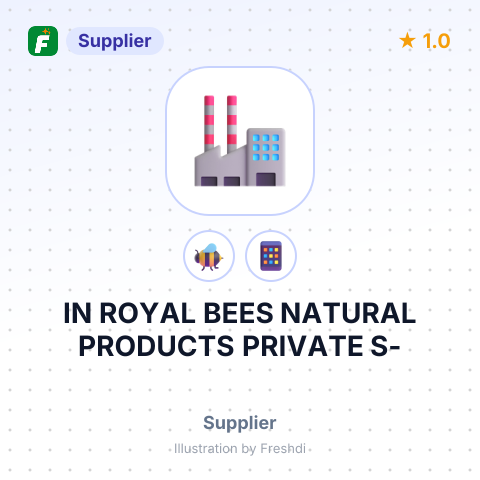 IN ROYAL BEES NATURAL PRODUCTS PRIVATE S- – summary card, no photo uploaded yet