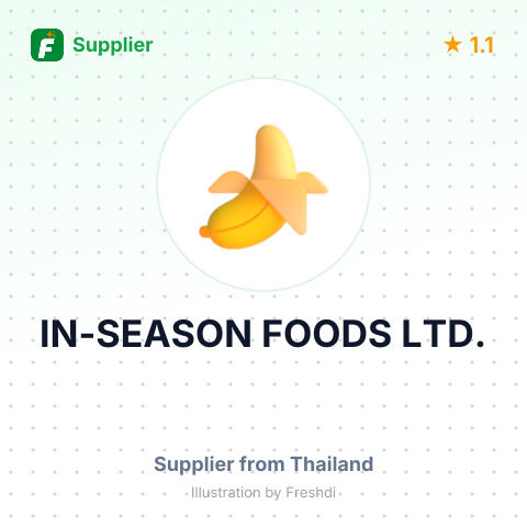 IN-SEASON FOODS LTD. – summary card, no photo uploaded yet