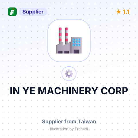 IN YE MACHINERY CORP – summary card, no photo uploaded yet
