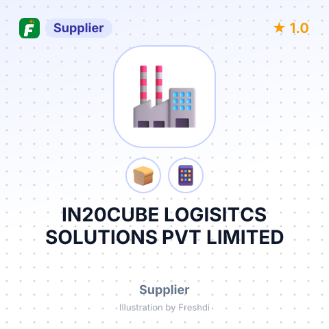 IN20CUBE LOGISITCS SOLUTIONS PVT LIMITED – summary card, no photo uploaded yet