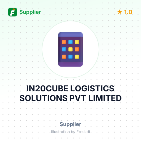 IN20CUBE LOGISTICS SOLUTIONS PVT LIMITED – summary card, no photo uploaded yet