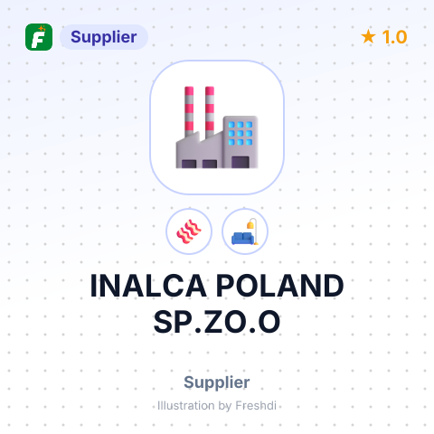 INALCA POLAND SP.ZO.O – summary card, no photo uploaded yet