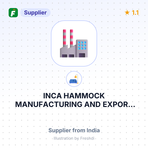 INCA HAMMOCK MANUFACTURING AND EXPORT PRIVATE LIMITED – summary card, no photo uploaded yet