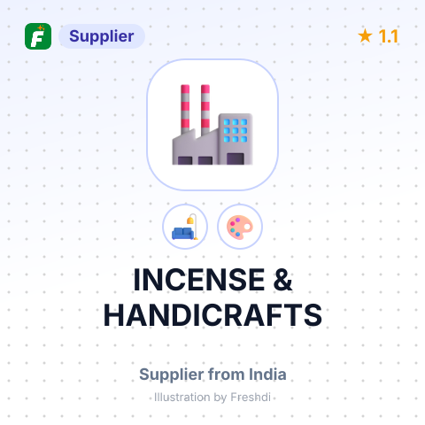 INCENSE & HANDICRAFTS – summary card, no photo uploaded yet