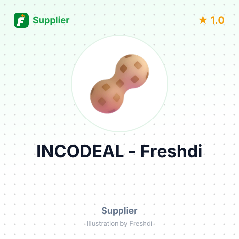 INCODEAL – summary card, no photo uploaded yet