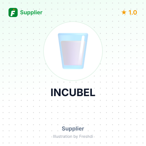 INCUBEL – summary card, no photo uploaded yet