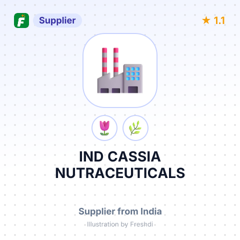 IND CASSIA NUTRACEUTICALS – summary card, no photo uploaded yet