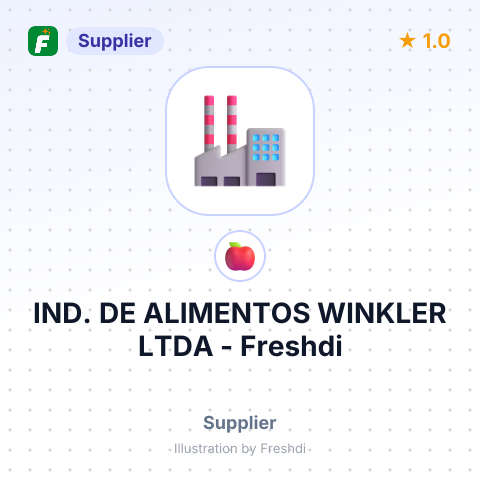 IND. DE ALIMENTOS WINKLER LTDA – summary card, no photo uploaded yet
