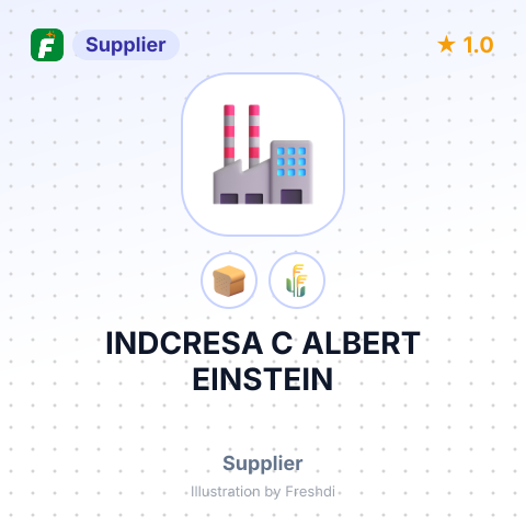 INDCRESA C ALBERT EINSTEIN – summary card, no photo uploaded yet