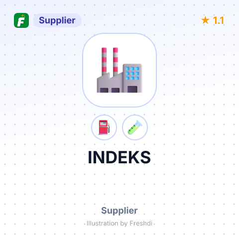 INDEKS – summary card, no photo uploaded yet