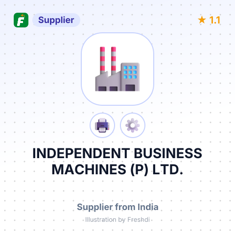 INDEPENDENT BUSINESS MACHINES (P) LTD. – summary card, no photo uploaded yet