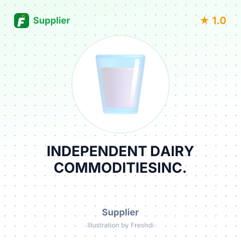 INDEPENDENT DAIRY COMMODITIESINC. – summary card, no photo uploaded yet