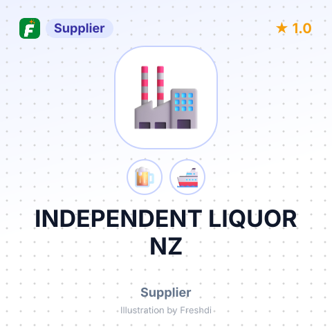 INDEPENDENT LIQUOR NZ – summary card, no photo uploaded yet