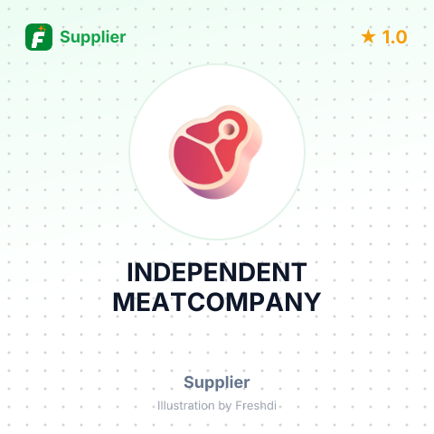 INDEPENDENT MEATCOMPANY – summary card, no photo uploaded yet