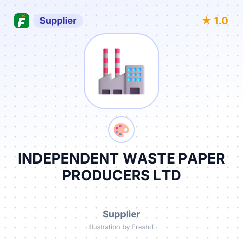 INDEPENDENT WASTE PAPER PRODUCERS LTD – summary card, no photo uploaded yet