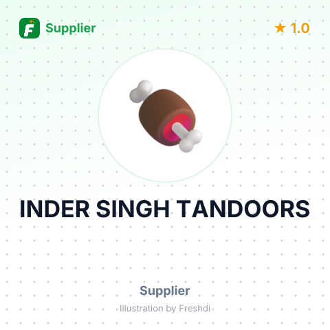 INDER SINGH TANDOORS – summary card, no photo uploaded yet