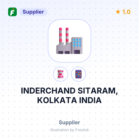 INDERCHAND SITARAM, KOLKATA INDIA – summary card, no photo uploaded yet