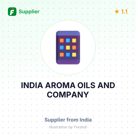 INDIA AROMA OILS AND COMPANY – summary card, no photo uploaded yet