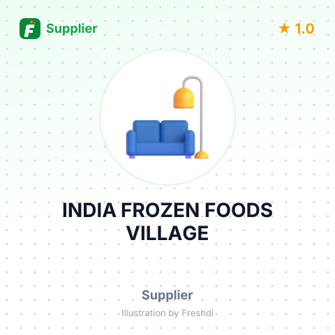 INDIA FROZEN FOODS VILLAGE – summary card, no photo uploaded yet