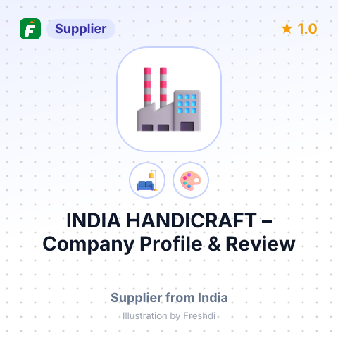 INDIA HANDICRAFT – summary card, no photo uploaded yet
