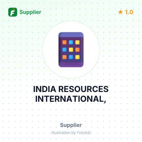 INDIA RESOURCES INTERNATIONAL, – summary card, no photo uploaded yet