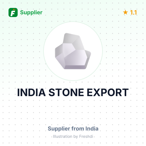 INDIA STONE EXPORT – summary card, no photo uploaded yet