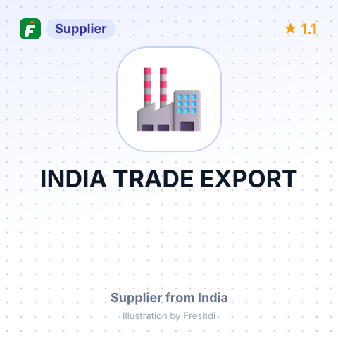 INDIA TRADE EXPORT – summary card, no photo uploaded yet
