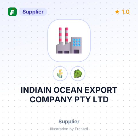 INDIAIN OCEAN EXPORT COMPANY PTY LTD – summary card, no photo uploaded yet