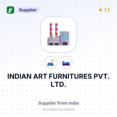 INDIAN ART FURNITURES PVT. LTD. – summary card, no photo uploaded yet