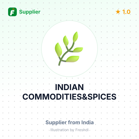 INDIAN COMMODITIES&SPICES – summary card, no photo uploaded yet